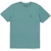 Volcom Mens Stone Tech Short Sleeve Quick Drying Tee(Service Blue)