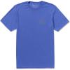 Volcom Mens Stone Tech Short Sleeve Quick Drying Tee(Ultramarine Circle)