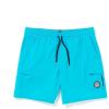 Volcom Mens Truly Liberators 17″ Boardshort Swim Trunks(Clearwater)