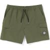 Volcom Mens Truly Liberators 17″ Boardshort Swim Trunks(Wintermoss)