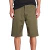 Volcom Mens Vmonty Chino Shorts – 22” Outseam, Relaxed Fit, Durable Cotton Fabric(Military)