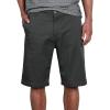 Volcom Mens Vmonty Stretch 22 Chino Shorts – Casual Everyday Wear, Relaxed Fit(Charcoal Heather)