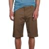 Volcom Mens Vmonty Stretch 22 Chino Shorts – Casual Everyday Wear, Relaxed Fit(Mushroom)