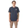 Volcom Mens Workwear Short Sleeve T-Shirt – Heavyweight Cotton, Classic Fit(Navy)