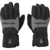 Volcom Unisex-Adult Nyle Insulated Pipe and Park Winter Snowboard SKi Gloves(Black S5)