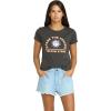 Volcom Womens 1991 Stone High Waisted Cutoff Denim Jean Short(Blue Drift)