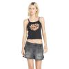 Volcom Womens 1991 Strappy Sleeveless Tank Top(Black)