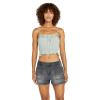 Volcom Women’s Glowing Up Cami Top(Sea Glass)