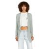 Volcom Womens Go Go Wrap Open Front Cardigan Sweater (Regular & Plus Size)(Sea Glass)