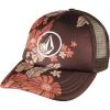 Volcom Women’s Into Paradise Trucker Foam Snapback Hat(Bear Brown)