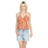 Volcom Womens Lets Luau Cami Top(Burnt Sienna)