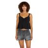 Volcom Women’s Stone Kraft Utility Denim Short(Vintage Black)