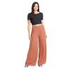 Volcom Womens Stoneshine Junki Wide Leg Beach Pant(Rosewood)