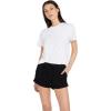Volcom Womens Sunday Strut Elastic Waist Short(Black Out 323)