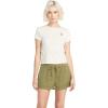 Volcom Womens Sunday Strut Elastic Waist Short(Moss)