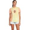 Volcom Womens Tern N Bern Short Sleeve Boyfriend Tee(Citron)