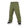 Volcom mens 5-pocket Snowboard Pant(Military S4)