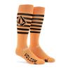 Volcom mens Kootney Lightweight Snowboard Ski Sock(Gold S4)