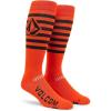 Volcom mens Kootney Lightweight Snowboard Ski Sock(Orange Shock S3)