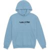 Volcom mens Pullover Logo Fleece Hooded Sweatshirt – Soft Brushed Interior, Classic Fit, Kangaroo Pocket, Ribbed Cuffs & Hem(Blue Rinse)
