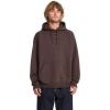 Volcom mens Stone Pullover Fleece Hooded Sweatshirt – Soft Brushed Interior, Classic Fit(Cacao)