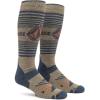 Volcom mens Synth Medium Weight Snowboard Sock(Chestnut Brown S5)