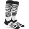 Volcom mens Synth Medium Weight Snowboard Sock(White S5)