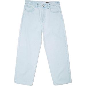 Volcom Mens Billow Loose Fit Baggy Denim Jeans – Relaxed Vintage Style, Soft Cotton Denim, Wide Leg(Lbl)