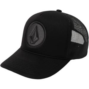 Volcom Men’s Cheese Mesh Trucker Hat(Black)