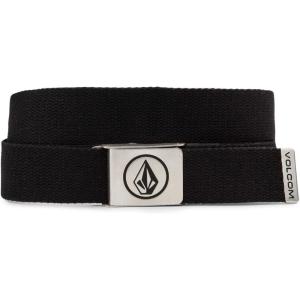 Volcom Men’s Circle Web Belt(Black)
