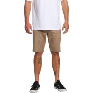 Volcom Mens Frickin Chino Shorts– Modern Fit Everyday Casual Style Pre-Laundered Shorts(Khaki)