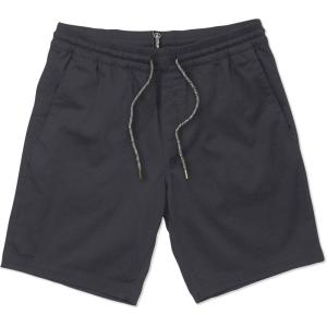 Volcom Men’s Frickin Elastic Waist 19″ Chino Short(Charcoal 1)