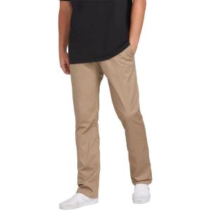 Volcom Mens Frickin Modern Fit Stretch Chino PantPants(Khaki)