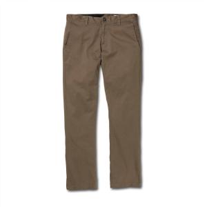 Volcom Mens Frickin Modern Fit Stretch Chino PantPants(Mushroom 1)