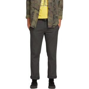 Volcom Men’s Frickin Regular Chino Pant Pants(Charcoal Heather)