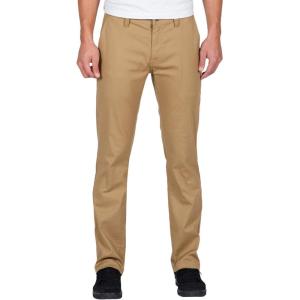 Volcom Men’s Frickin Regular Chino Pant Pants(Dark Khaki 2016)