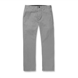 Volcom Men’s Frickin Regular Chino Pant Pants(Grey Blue)