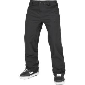 Volcom Men’s Frickin Relaxed Fit Chino Snowboard Ski Pant(Black Black)