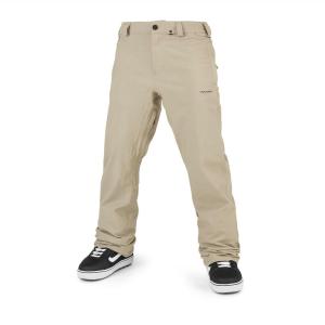 Volcom Men’s Frickin Relaxed Fit Chino Snowboard Ski Pant(Light Military)