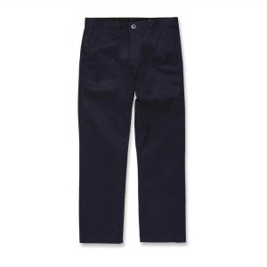 Volcom Mens Frickin Skate Loose Baggy Fit Chino Pants – Relaxed Tapered 17″ Leg Opening, 30″ Inseam(Navy)