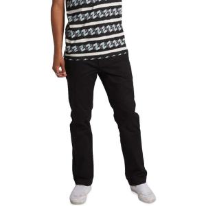 Volcom Mens Frickin Skate Loose Baggy Fit Chino Pants – Relaxed Tapered 17″ Leg Opening, 30″ Inseam(Regular Black)