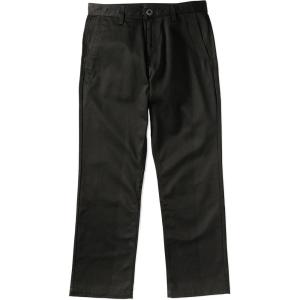 Volcom Mens Frickin Skate Loose Baggy Fit Chino Pants – Relaxed Tapered 17″ Leg Opening, 30″ Inseam(Skate Black)