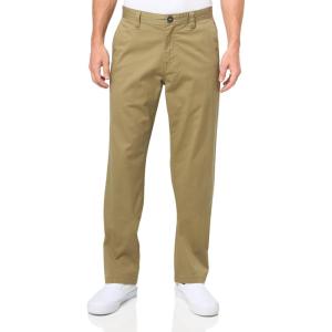Volcom Mens Frickin Skate Loose Baggy Fit Chino Pants – Relaxed Tapered 17″ Leg Opening, 30″ Inseam(Thyme Green)