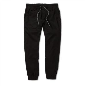 Volcom Men’s Frickin Slim Jogger Pant(Black)
