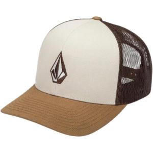 Volcom Mens Full Stone Cheese Trucker Hat(Pale Khaki)