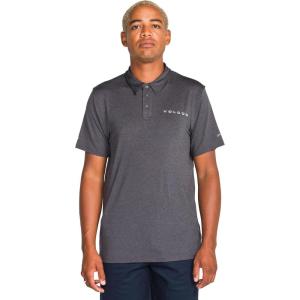 Volcom Men’s Hazard Performance Short Sleeve Lightweight Golf Polo(Asphalt Black)