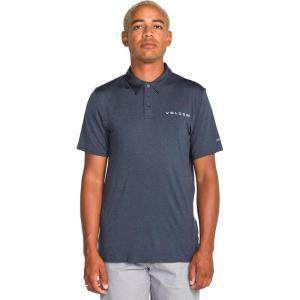 Volcom Men’s Hazard Performance Short Sleeve Lightweight Golf Polo(Dark Slate)