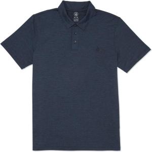 Volcom Men’s Hazard Performance Short Sleeve Lightweight Golf Polo(Navy)