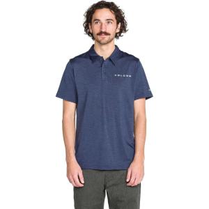 Volcom Men’s Hazard Performance Short Sleeve Lightweight Golf Polo(Navy Hodad)