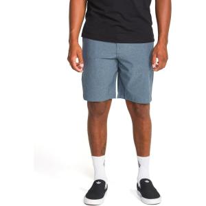 Volcom Mens Kerosene 21″ Hybrid Chino Shorts(Dark Slate)